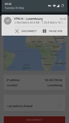 VPN.ht android App screenshot 0